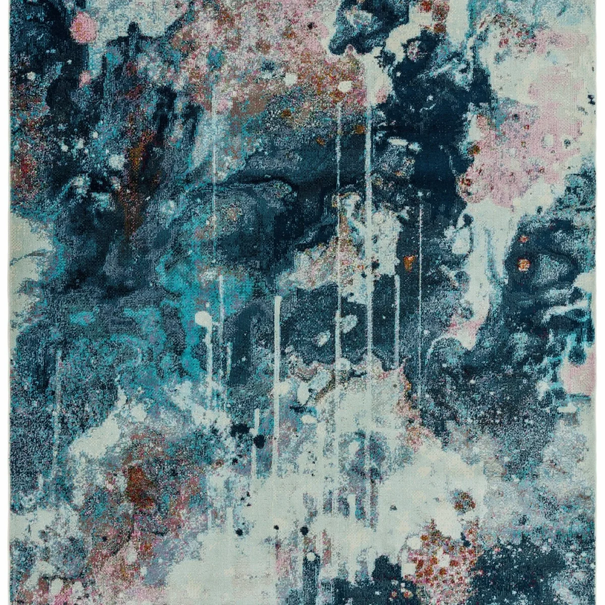 Covor din polipropilena model abstract Amelie Moonlight 7 mm 80x150 cm AMEL0801500007