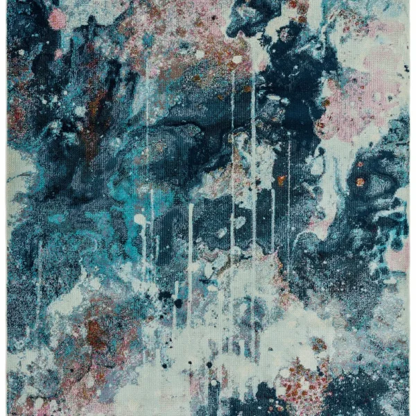 Covor din polipropilena model abstract Amelie Moonlight 7 mm 80x150 cm AMEL0801500007