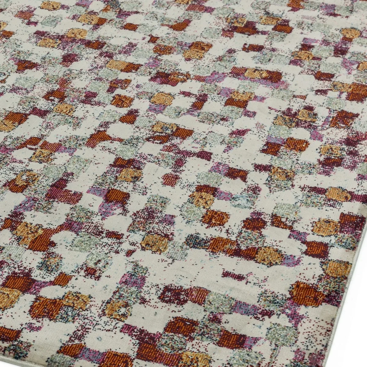 Covor din polipropilena model abstract Amelie Pixel 7 mm 80x150 cm AMEL0801500009