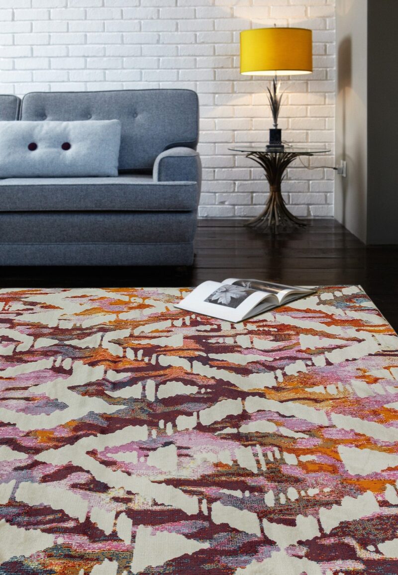 Covor model abstract Amelie Diamond 7 mm 80x150 cm AMEL0801500001 - imagine 2