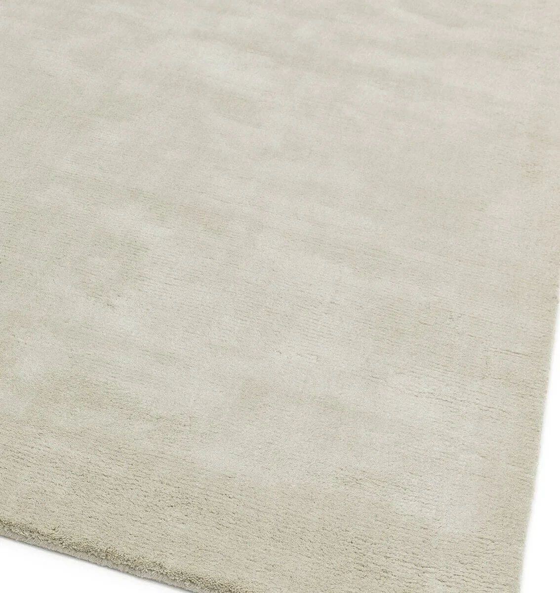 Covor sand din lana viscoza lucrat manual modern model uni Aran Sand 20 mm 120x180 cm ARAN120180SAND