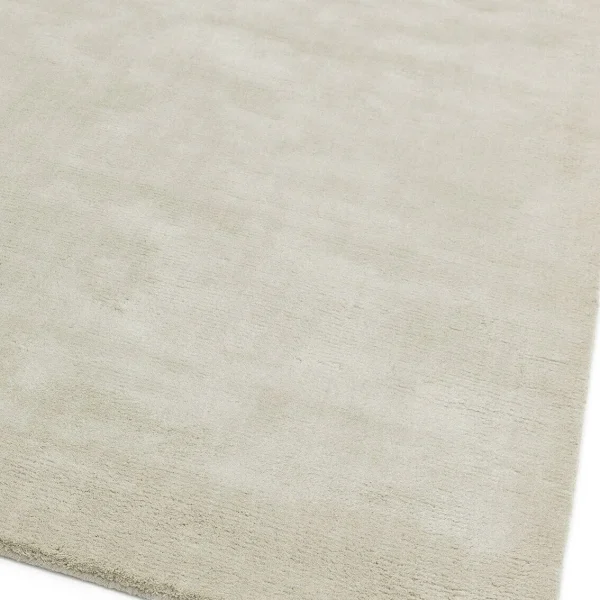 Covor sand din lana viscoza lucrat manual modern model uni Aran Sand 20 mm 120x180 cm ARAN120180SAND