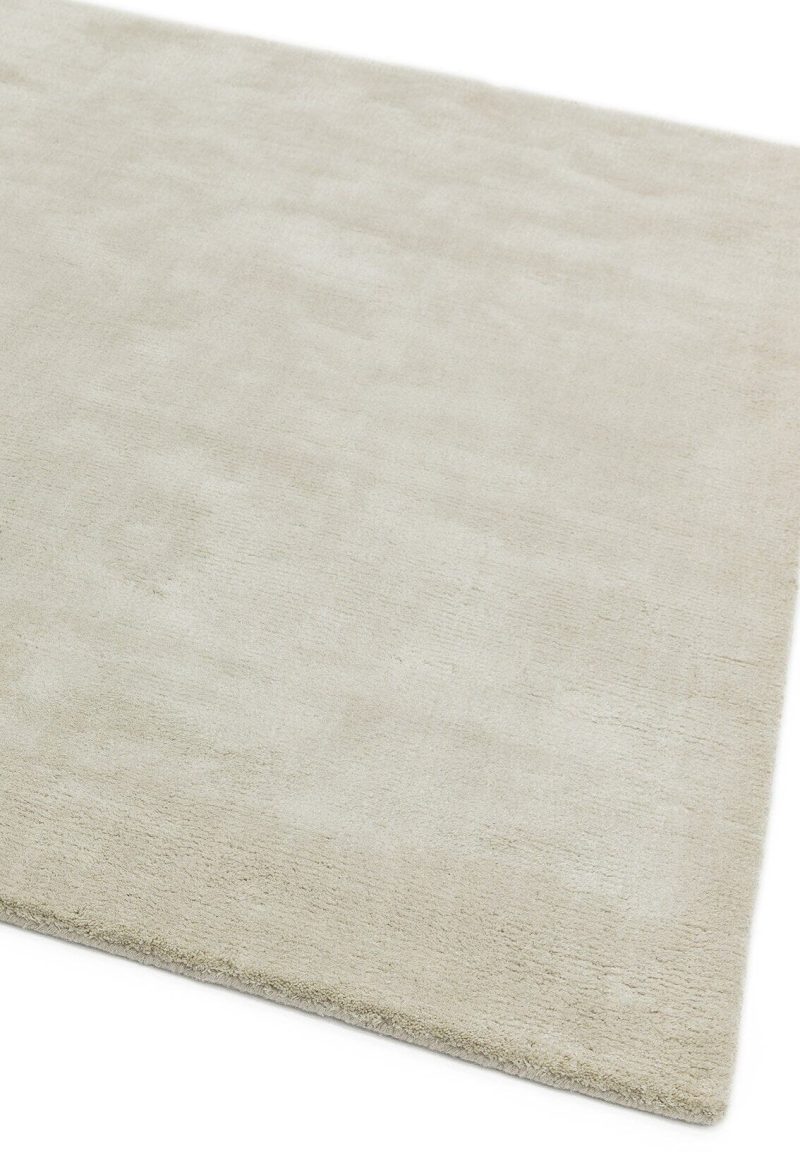 Covor sand din lana viscoza lucrat manual modern model uni Aran Sand 20 mm 200x300 cm ARAN200300SAND - imagine 2