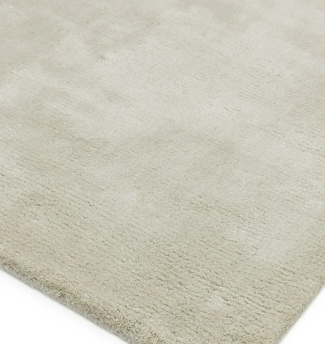 Covor sand din lana viscoza lucrat manual modern model uni Aran Sand 20 mm 120x180 cm ARAN120180SAND