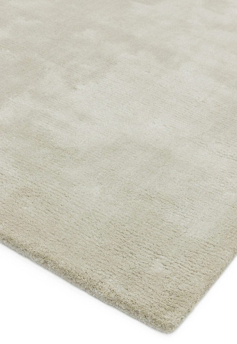 Covor sand din lana viscoza lucrat manual modern model uni Aran Sand 20 mm 200x300 cm ARAN200300SAND - imagine 3