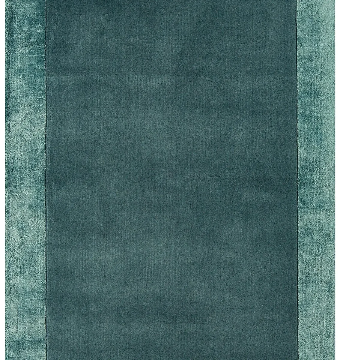 Covor pufos, albastru aqua, lana viscoza, Ascot Aqua Blue, 120x170