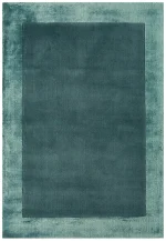 Covor pufos, albastru aqua, lana viscoza, Ascot Aqua Blue, 120x170