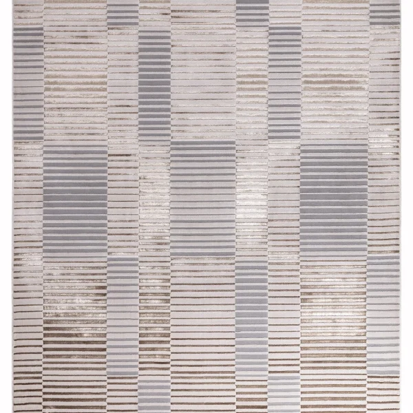 Covor modern high shine model abstract Aurora Ripple 8 mm 80x150 cm AURO0801500014