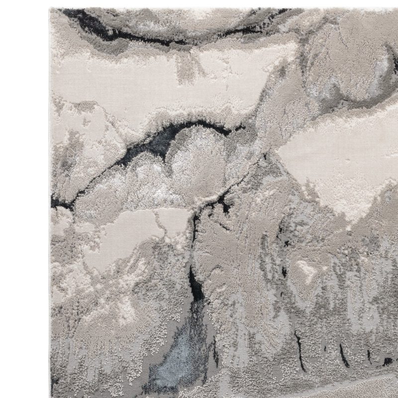Covor modern high shine model abstract Aurora Quartz 8 mm 240x340 cm AURO2403400005 - imagine 3