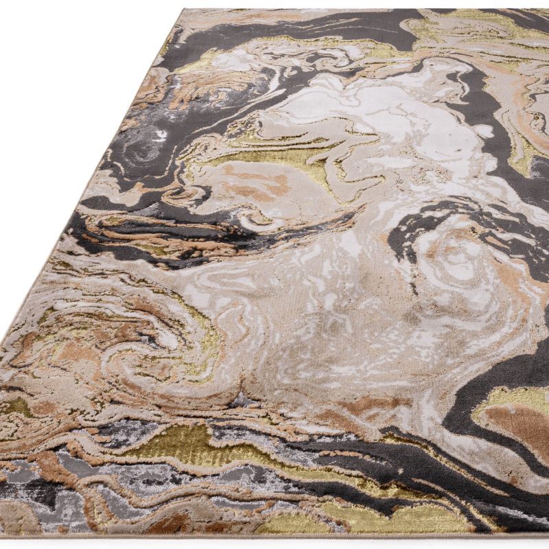 Covor modern high shine model abstract Aurora Marble 8 mm 240x340 cm AURO2403400008 - imagine 3