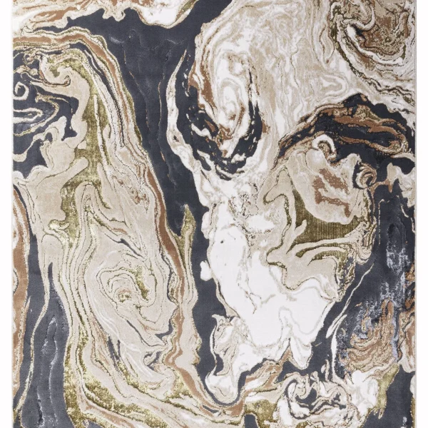 Covor Aurora Marble, marmorat, 80x150 cm, 8 mm inaltime fir