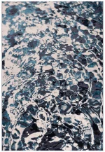 Covor modern high shine model abstract Aurora Foam 8 mm 80x150 cm AURO0801500021