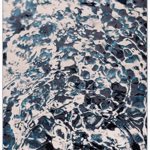 Covor modern high shine model abstract Aurora Foam 8 mm 80x150 cm AURO0801500021