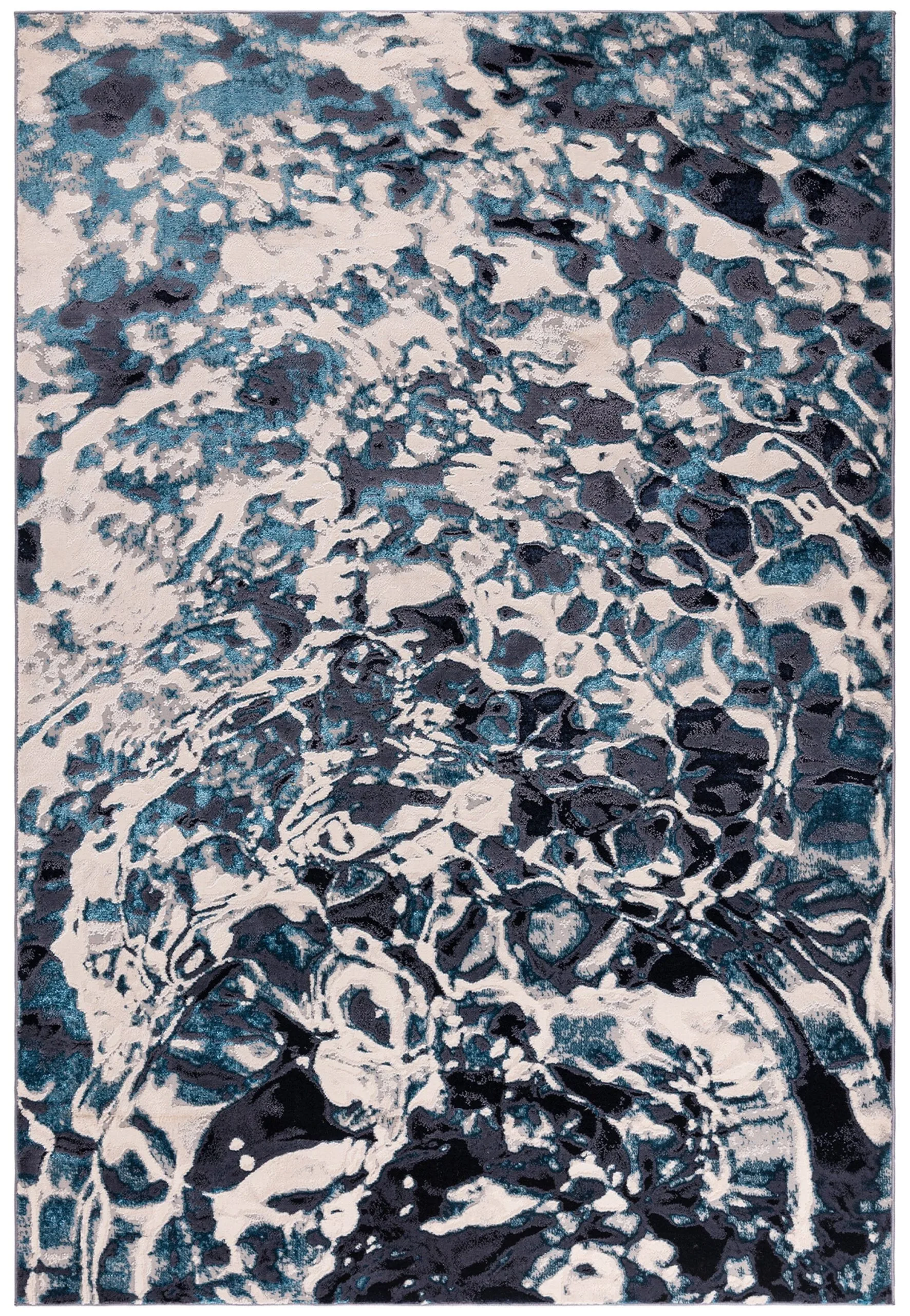 Covor modern high shine model abstract Aurora Foam 8 mm 200×290 cm AURO2002900021