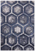 Covor modern high shine model abstract Aurora Hexagon 8 mm 80x150 cm AURO0801500019