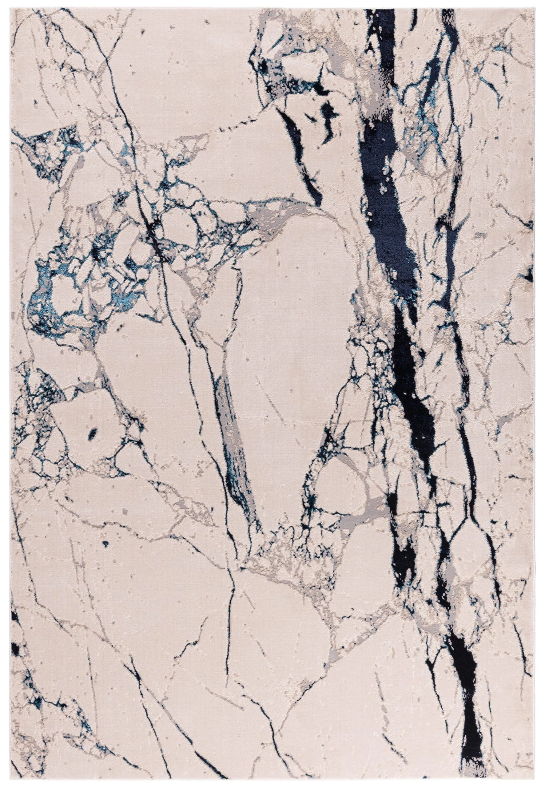 Covor modern high shine model abstract Aurora Quake 8 mm 80×150 cm AURO0801500022