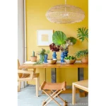 Vopsea galbena mata 7 la suta luciu pentru interior Farrow and Ball Mostra Babouche No. 223 100 ml