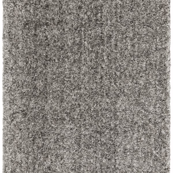 Covor pufos graphite lucrat manual modern shaggy model uni Barnaby Graphite 70 mm 160x230 cm BARN160230GREY