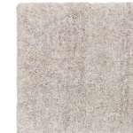 Covor pufos argintiu lucrat manual modern shaggy model uni Barnaby Silver 70 mm 120x170 cm BARN120170SILV