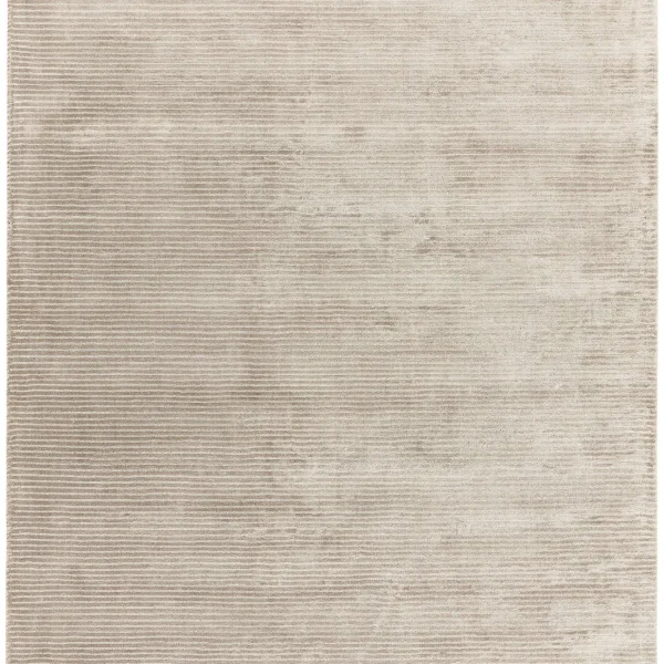 Covor pufos biscuit din vascoza lucrat manual modern shaggy model abstract dungi Bellagio Biscuit 9 mm 200x300 cm BELL200300BISC