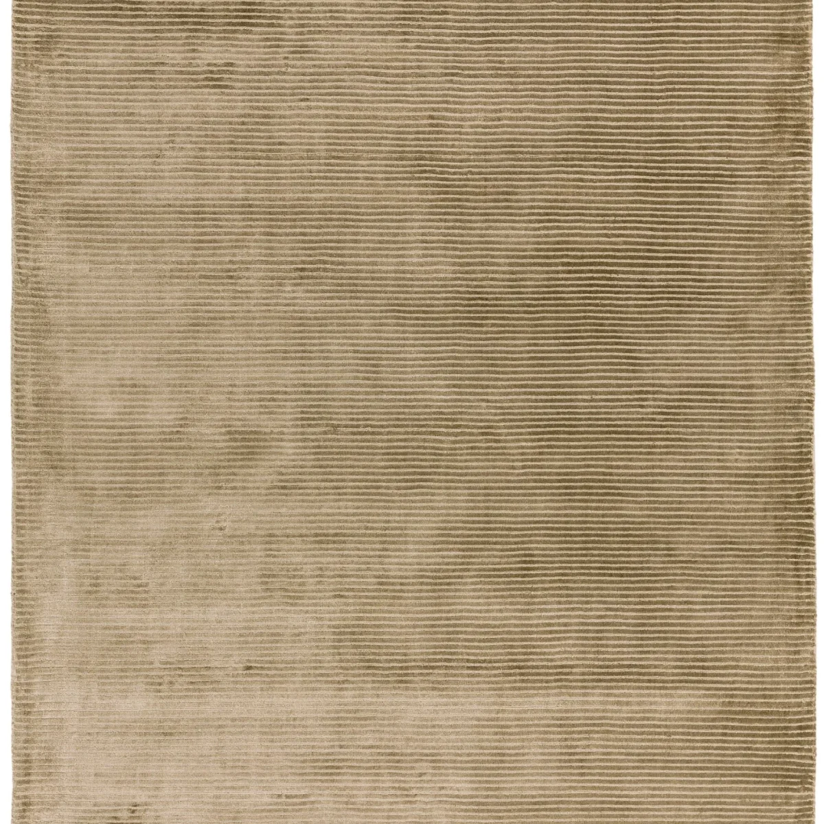 Covor pufos taupe din vascoza lucrat manual modern shaggy model abstract dungi Bellagio Taupe 9 mm 120x180 cm BELL120180TAUP