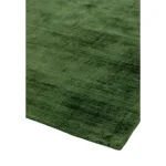 Covor pufos verde din vascoza lucrat manual modern model uni Blade Green 7 mm 120x170 cm BLAD120170GREE