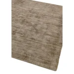 Covor pufos maro din vascoza lucrat manual modern model uni Blade Mocha 7 mm 120x170 cm BLAD120170MOCH