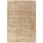 Covor pufos sampanie din vascoza lucrat manual modern model uni Blade Champagne 7 mm 120×170 cm BLAD120170CHAM