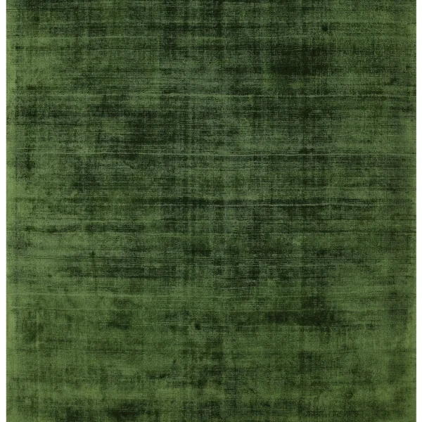 Covor pufos verde din vascoza lucrat manual modern model uni Blade Green 7 mm 120x170 cm BLAD120170GREE