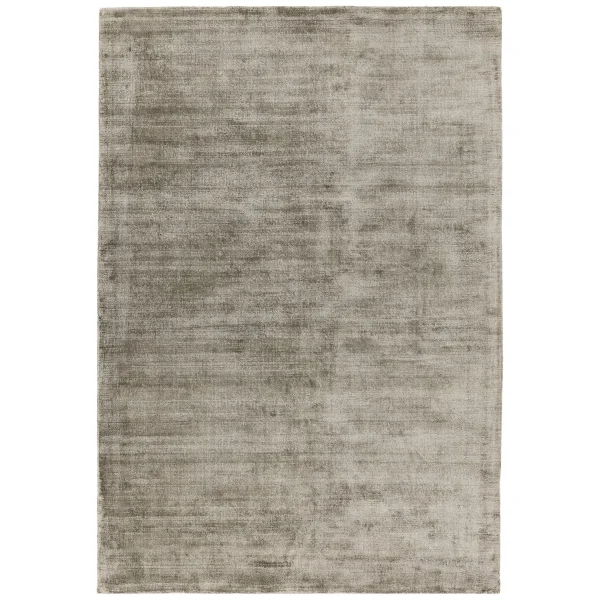Covor pufos maro din vascoza lucrat manual modern model uni Blade Moleskin 7 mm 160x230 cm BLAD160230MOLE