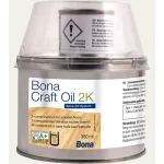 Ulei protector lemn Bona Craft Oil 2K Provincial, finisaj natural, 360ml