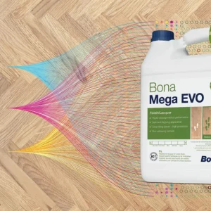 Lac parchet Bona Mega EVO extramat, protectie intensa, WT500913001, 1L