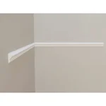 Brau decorativ alb, Durotec 90, polimer 41×14 mm