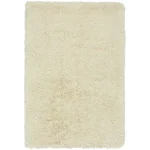 Covor pufos crem lucrat manual modern shaggy model uni Cascade Cream 80 mm 120×170 cm CASC120170CREA