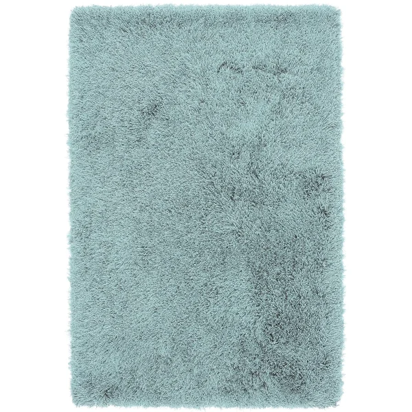 Covor pufos ou de rata lucrat manual modern shaggy model uni Cascade Duck Egg 80 mm 100x150 cm CASC100150DUCK