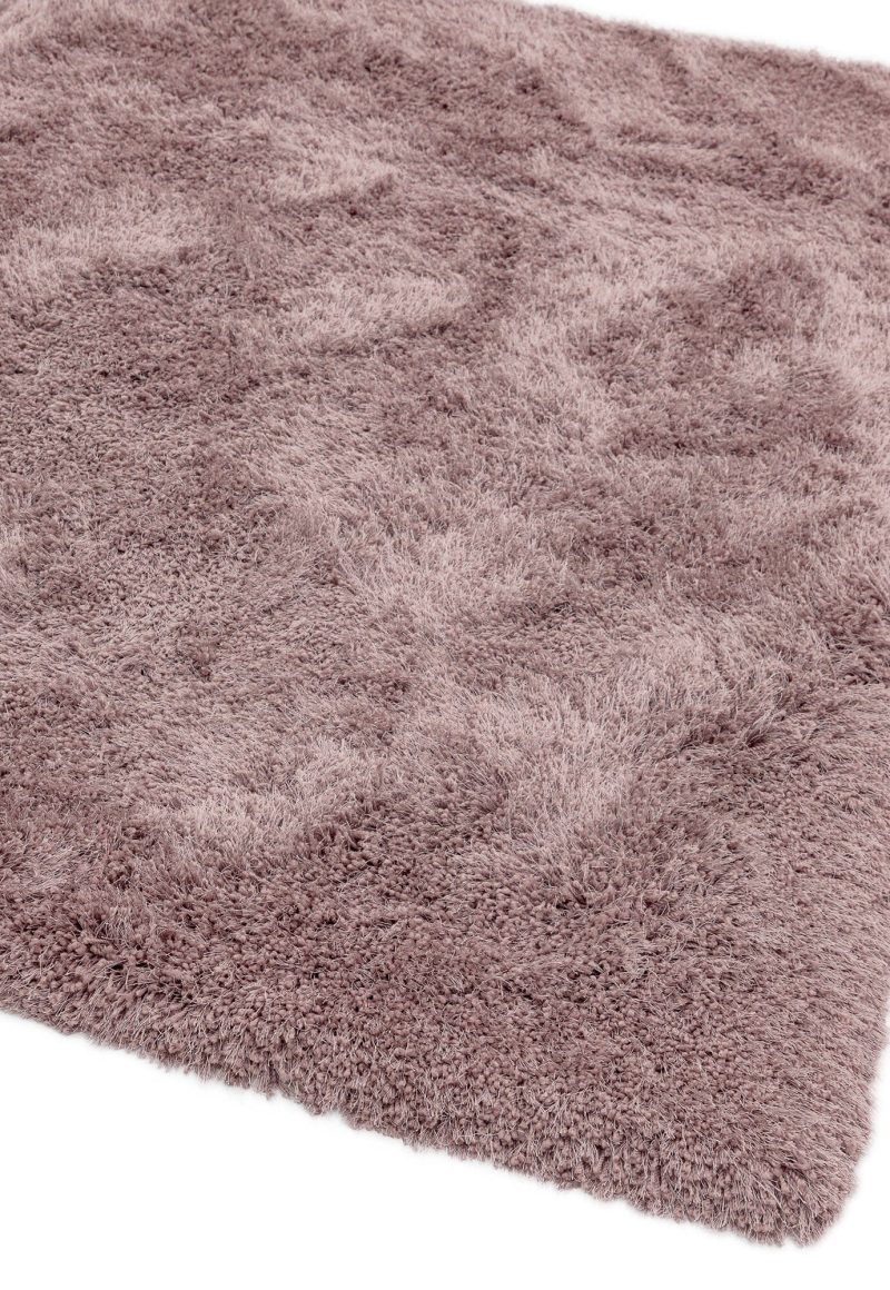 Covor pufos lucrat manual modern shaggy model uni Cascade Heather 80 mm 160x230 cm CASC160230HEAT - imagine 3
