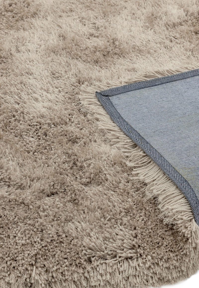 Covor pufos lucrat manual modern shaggy model uni Cascade Mink 80 mm 100x150 cm CASC100150MINK - imagine 3
