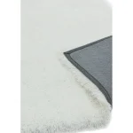 Covor pufos lucrat manual modern shaggy model uni Cascade Powder 80 mm 65x135 cm CASC065135POWD