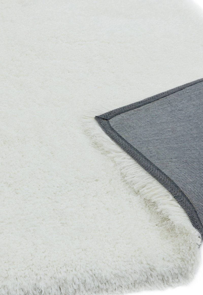 Covor pufos lucrat manual modern shaggy model uni Cascade Powder 80 mm 160x230 cm CASC160230POWD - imagine 3