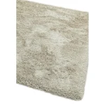 Covor pufos sand lucrat manual modern shaggy model uni Cascade Sand 80 mm 65x135 cm CASC065135SAND