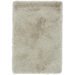 Covor pufos sand lucrat manual modern shaggy model uni Cascade Sand 80 mm 65×135 cm CASC065135SAND