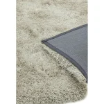 Covor pufos sand lucrat manual modern shaggy model uni Cascade Sand 80 mm 65x135 cm CASC065135SAND