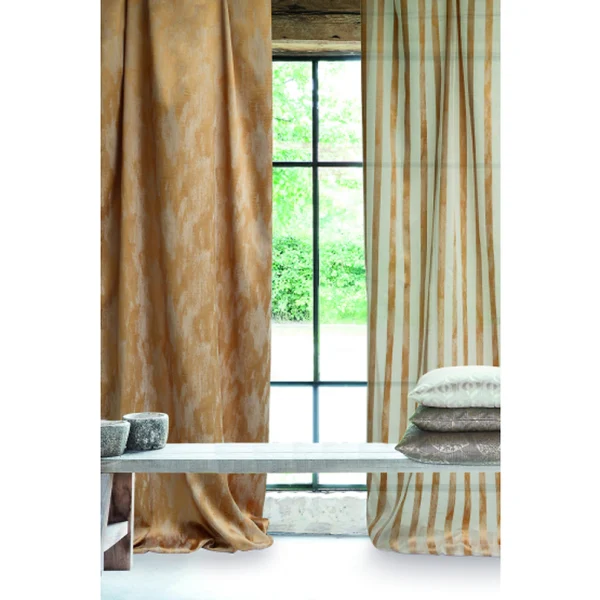 Material draperie Colmar 209 terra, interior, 100% PES, aspect mat, latime 290 cm
