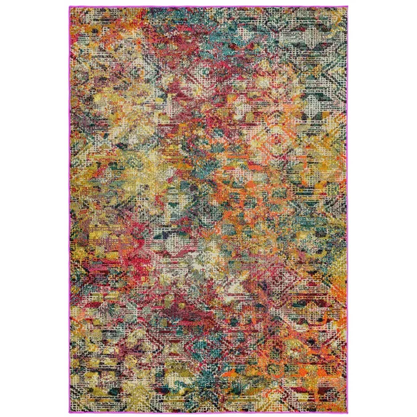 Covor modern model abstract Colores Cloud Digital 9 mm 80x150 cm COCL0801500005