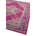 Covor modern model geometric Colt Medallion Fuchsia 9 mm 120x170 cm COLT120170CL04