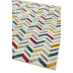 Covor modern model geometric Colt Chevron Multi 9 mm 120x170 cm COLT120170CL06