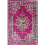 Covor modern model geometric Colt Medallion Fuchsia 9 mm 200×290 cm COLT200290CL04
