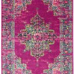 Covor modern model geometric Colt Medallion Fuchsia 9 mm 120×170 cm COLT120170CL04