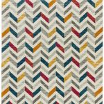 Covor modern model geometric Colt Chevron Multi 9 mm 120×170 cm COLT120170CL06