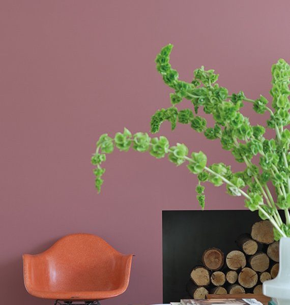 Vopsea roz satinata 20 la suta luciu pentru exterior Farrow and Ball Exterior Eggshell NHM Crimson Red No.W93 750 ml